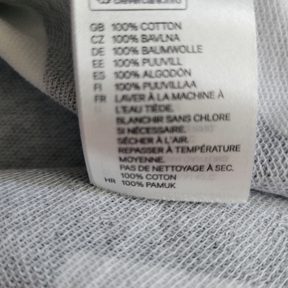 Divided H&M black and white wide stripe top size S NWOT - Picture 5 of 5